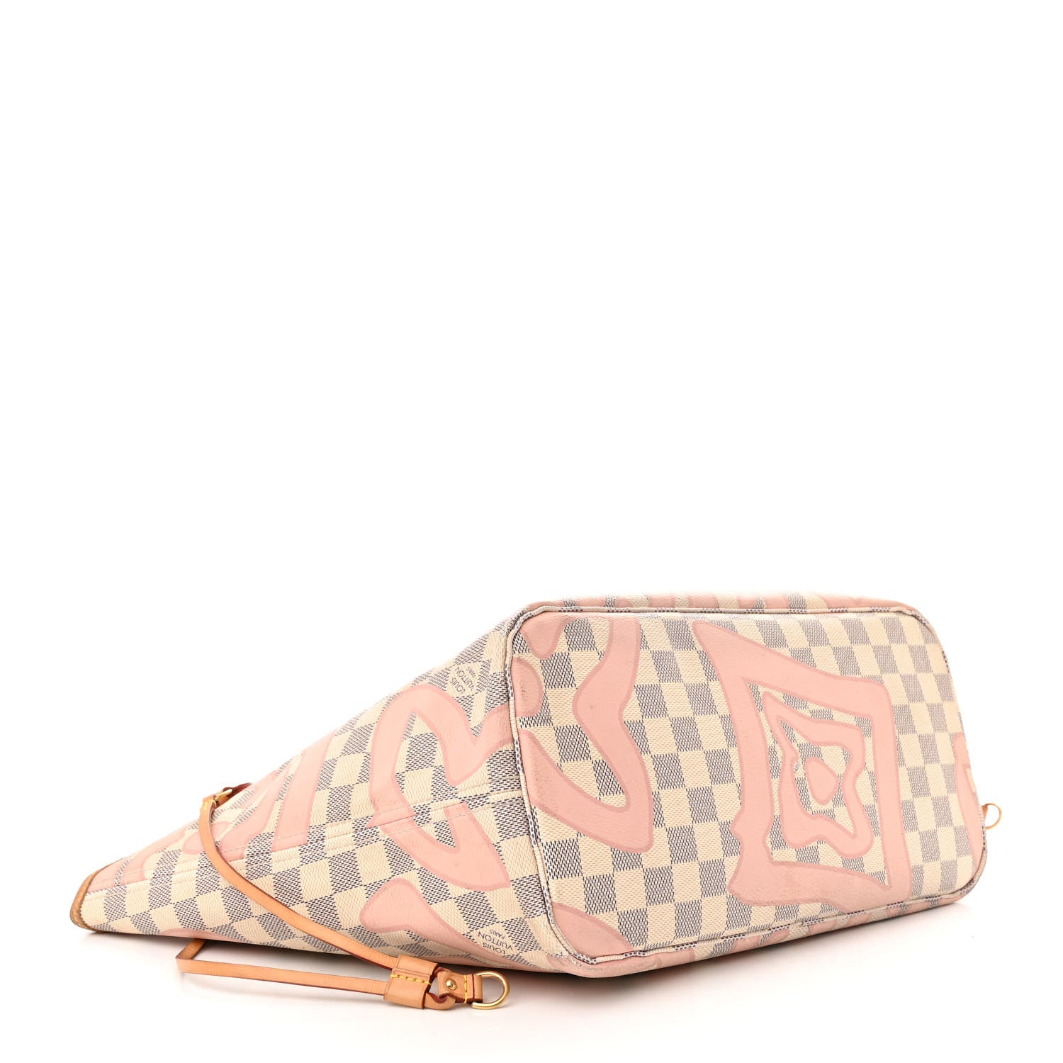 Louis Vuitton Damier Azur Tahitienne Neverfull MM 4 of 20