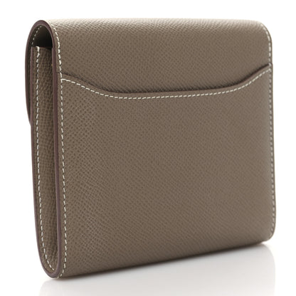 Hermes Epsom Constance Short Wallet Etoupe 3 of 9