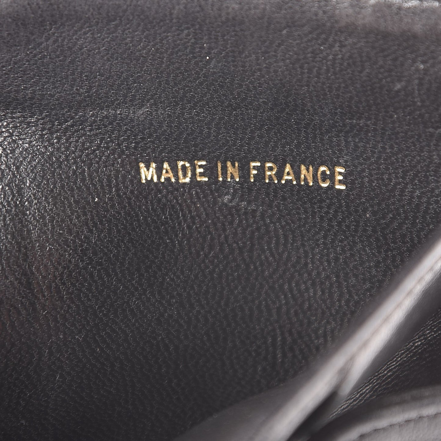 Lambskin Timeless CC Compact French Wallet Black