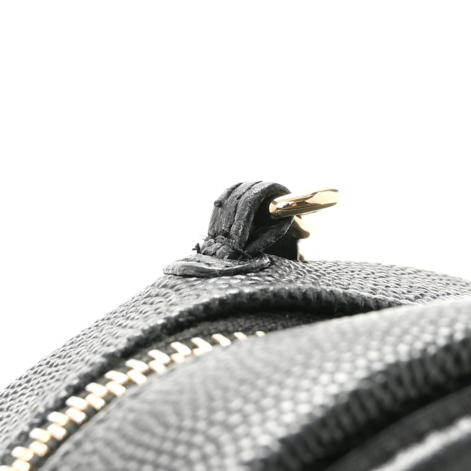 Chanel Caviar Quilted Round Filigree Crossbody Black 13 of 13
