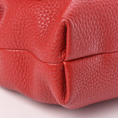 Dolce & Gabbana Calfskin Padlock Shoulder Bag Red 8 of 15