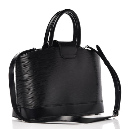 Louis Vuitton Epi Mirabeau PM Black 3 of 28