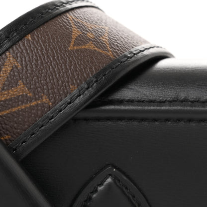Louis Vuitton Calfskin Monogram Officier Pouch Black 8 of 11