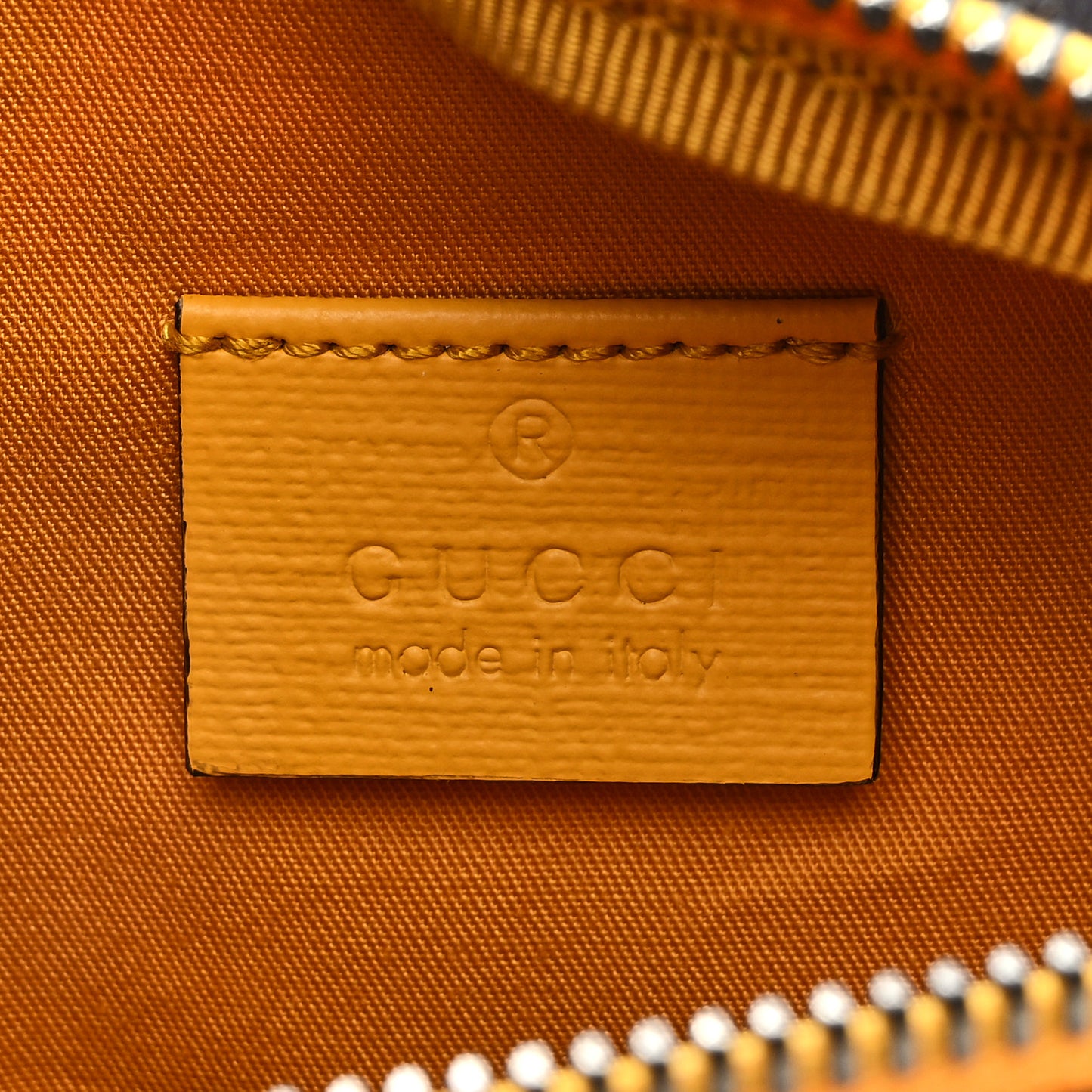 Coated Canvas Interlocking G Snail Childrens Belt Bag Blue