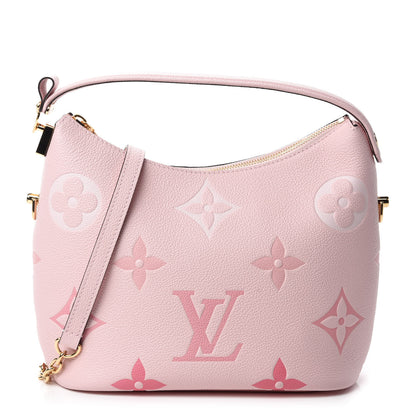 Louis Vuitton Empreinte Monogram Giant By The Pool Marshmallow Hobo PM Bouton De Rose 1 of 10