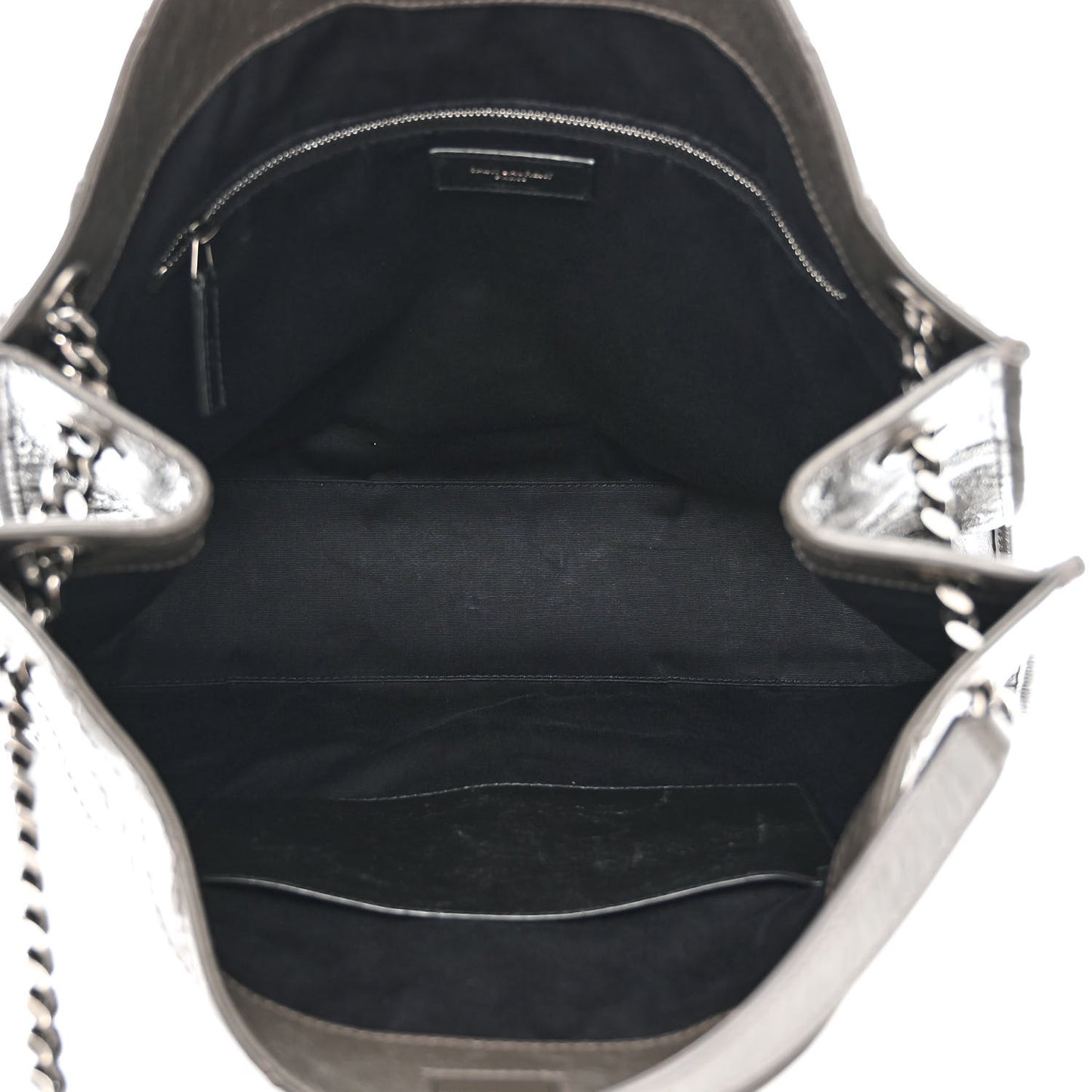 Crinkled Calfskin Matelasse Monogram Niki Shoulder Bag Storm