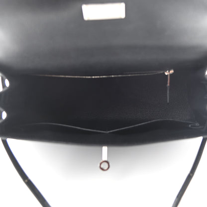 Hermes Epsom Kelly Sellier 28 Black 15 of 37