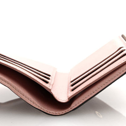 Louis Vuitton Damier Ebene Victorine Wallet Rose Ballerine 7 of 12
