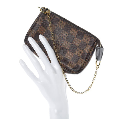 Louis Vuitton Damier Ebene Mini Pochette Accessories 2 of 11