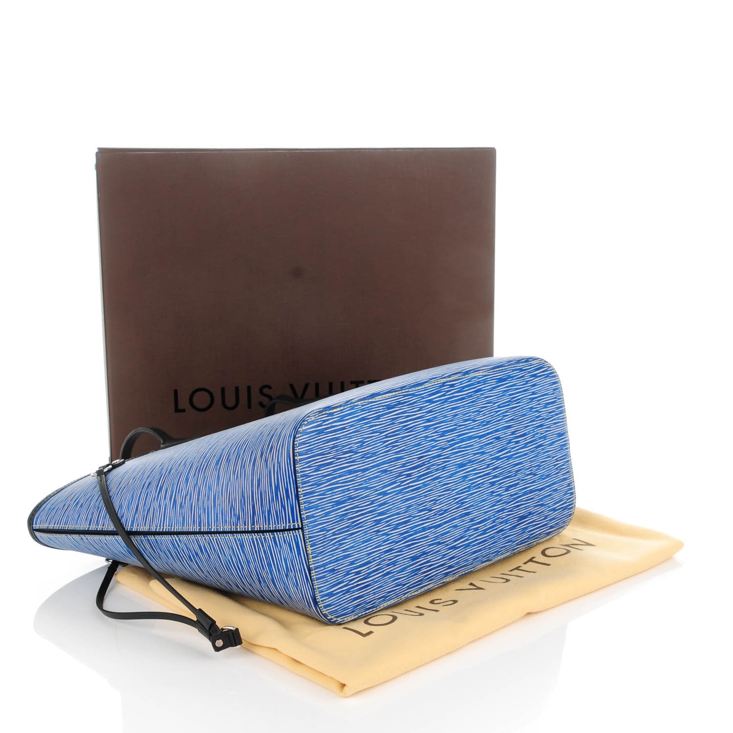 Louis Vuitton Epi Neverfull MM Denim Light 4 of 7