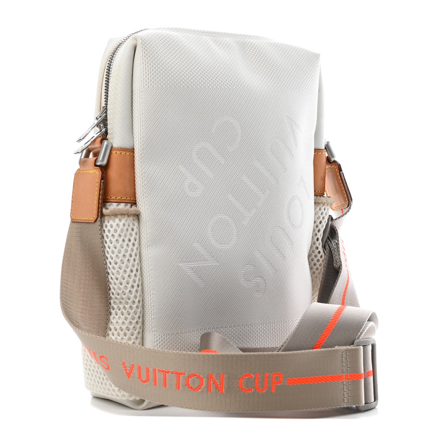 Louis Vuitton Damier Geant Americas Cup Bag White 2 of 4