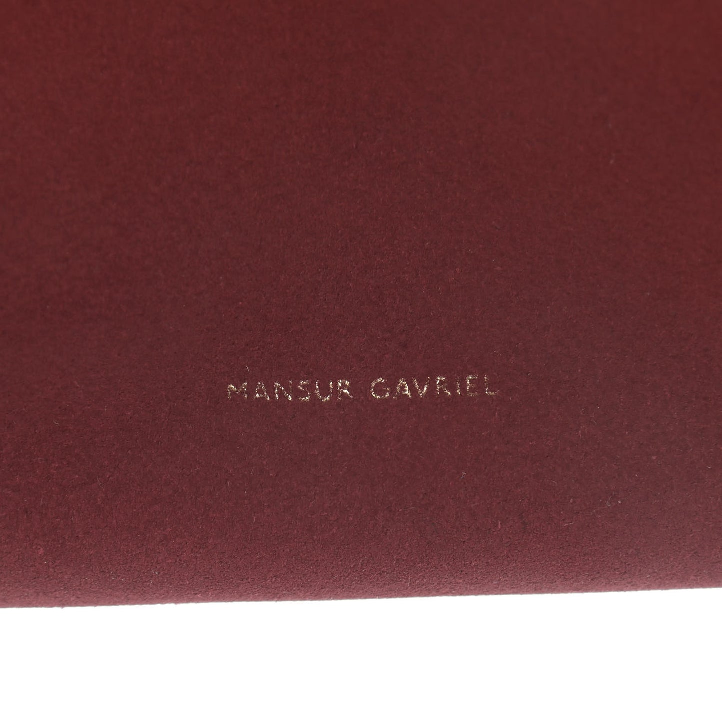 Suede Mini Bucket Bag Rococo