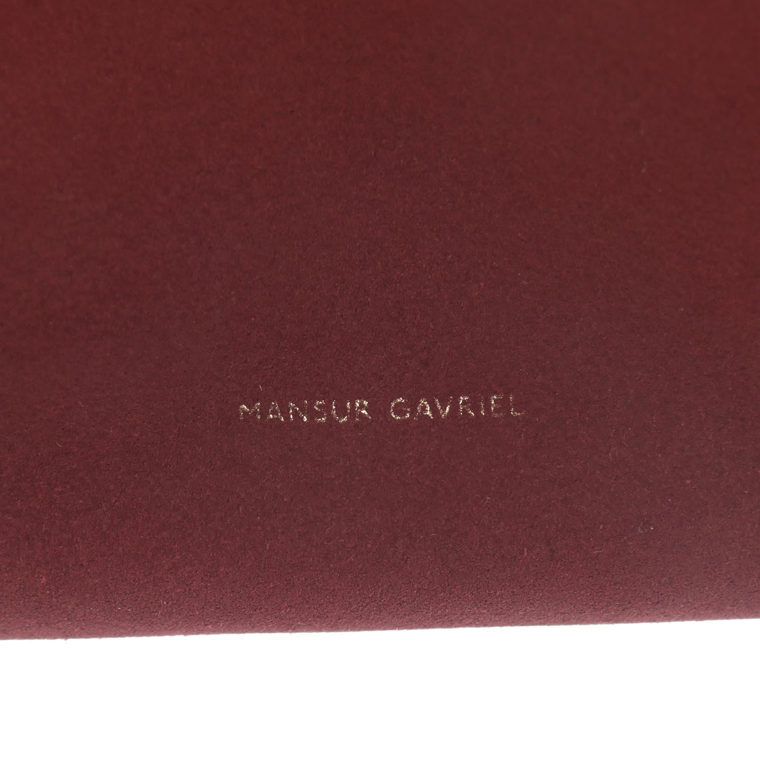 Mansur Gavriel Suede Mini Bucket Bag Rococo 6 of 12