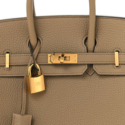 Hermes Togo Birkin 25 Beige Marfa 8 of 11
