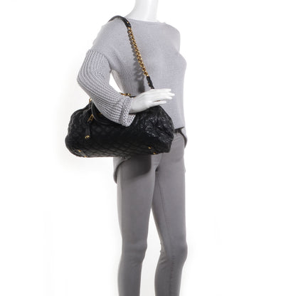 Marc Jacobs Quilted Leather Stam Black 2 of 7