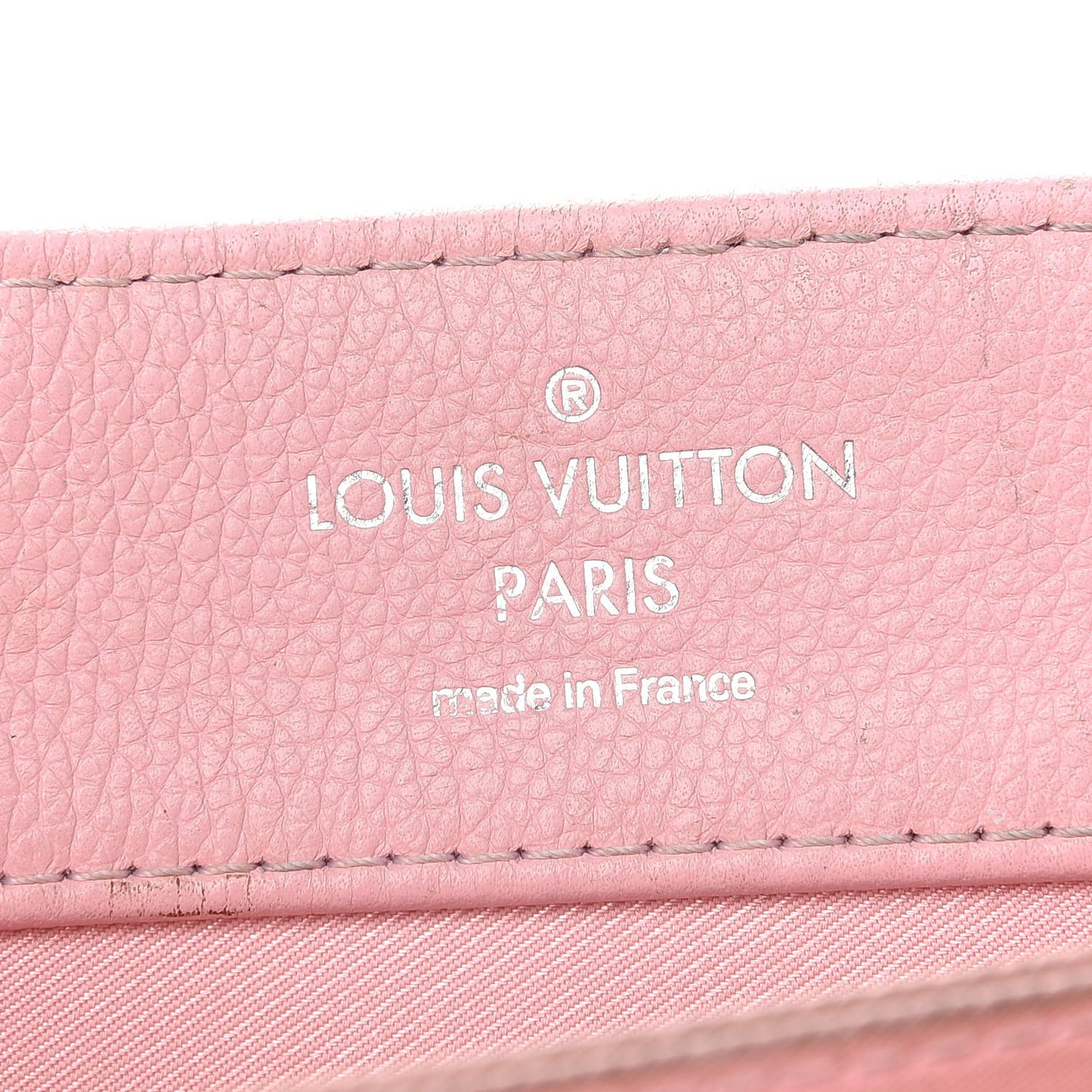 Soft Calfskin Lockme II Top Handle Rose Ballerine