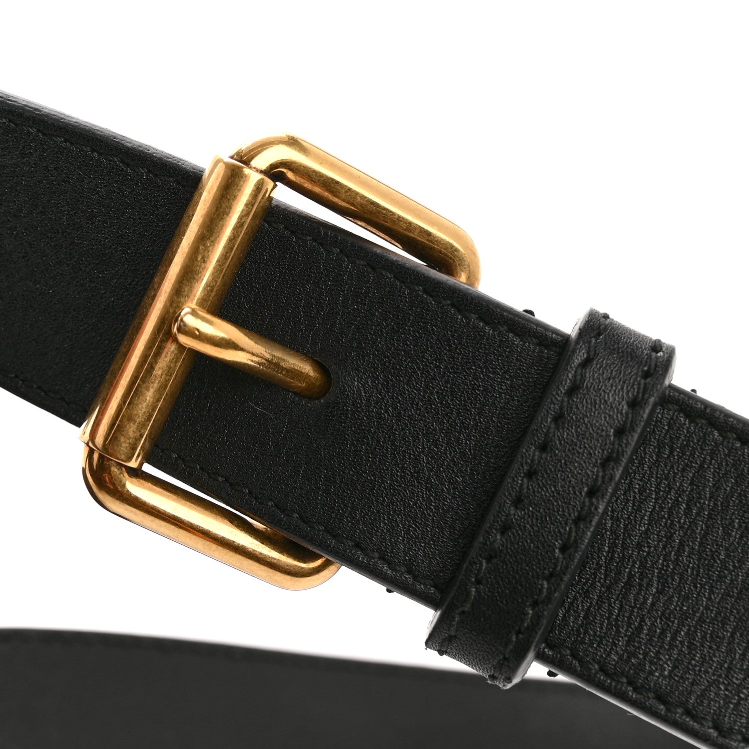 Gucci Calfskin Matelasse GG Marmont Belt Bag 105 42 Black 15 of 15