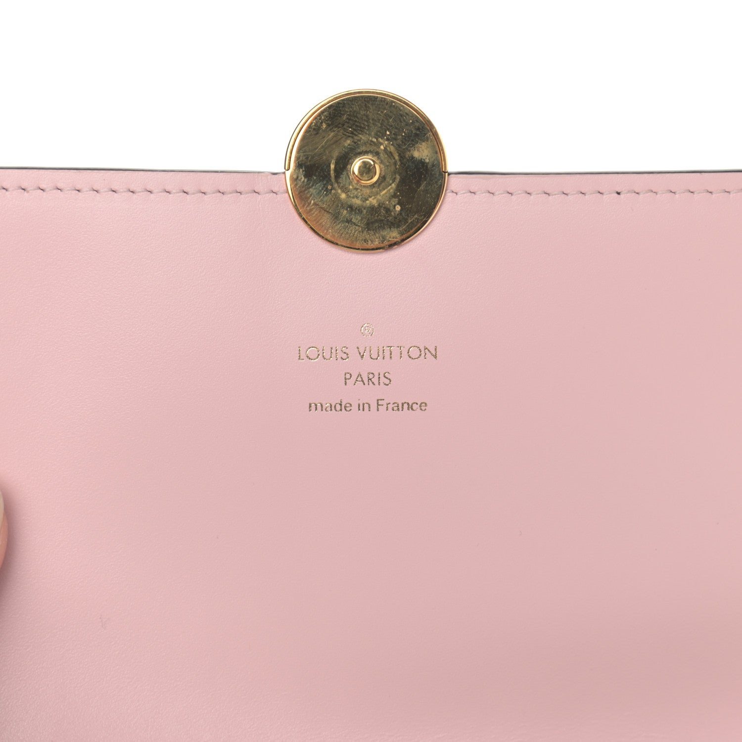 Louis Vuitton Monogram Flore Chain Wallet Rose Ballerine 6 of 11