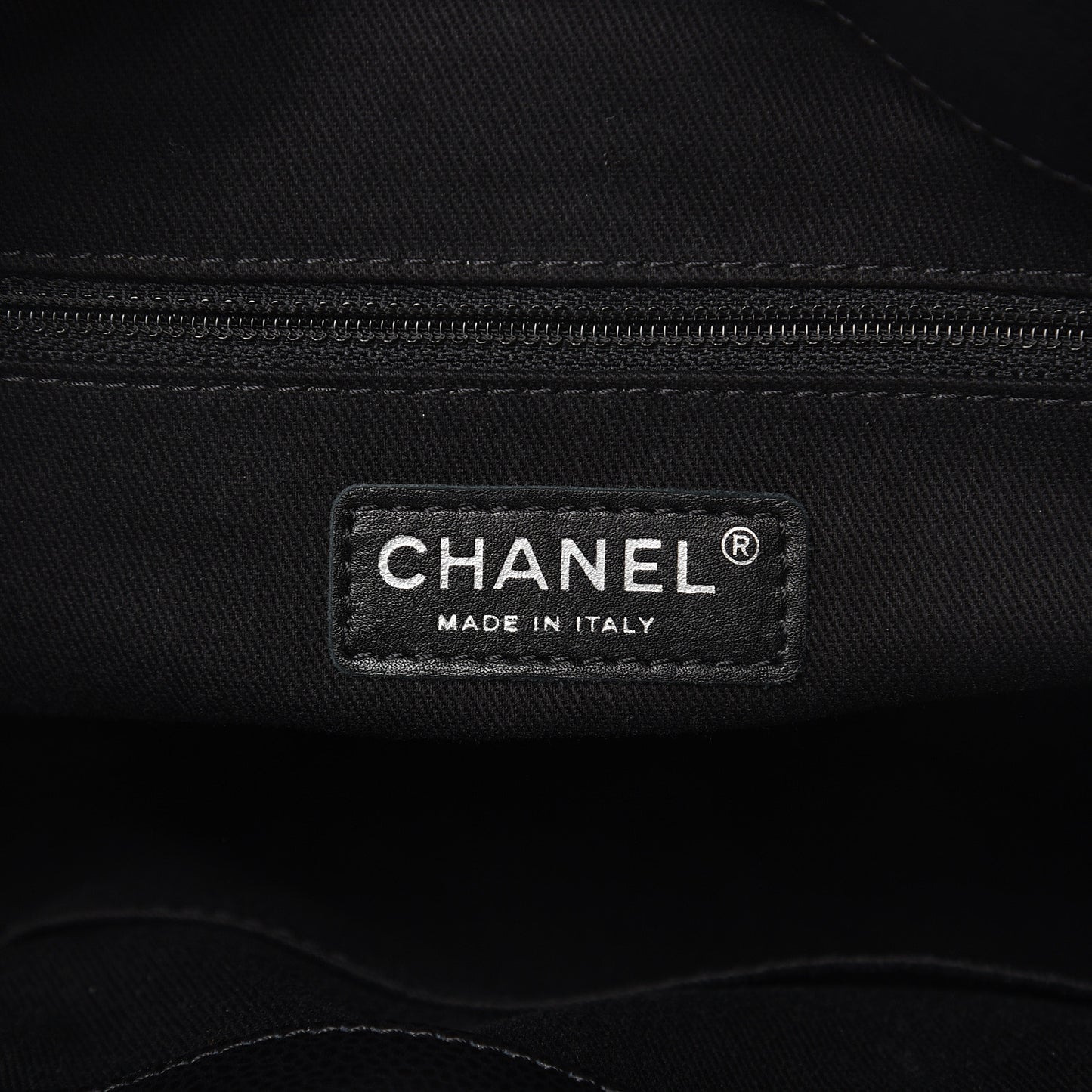 Caviar Quilted Timeless CC Soft Tote Black