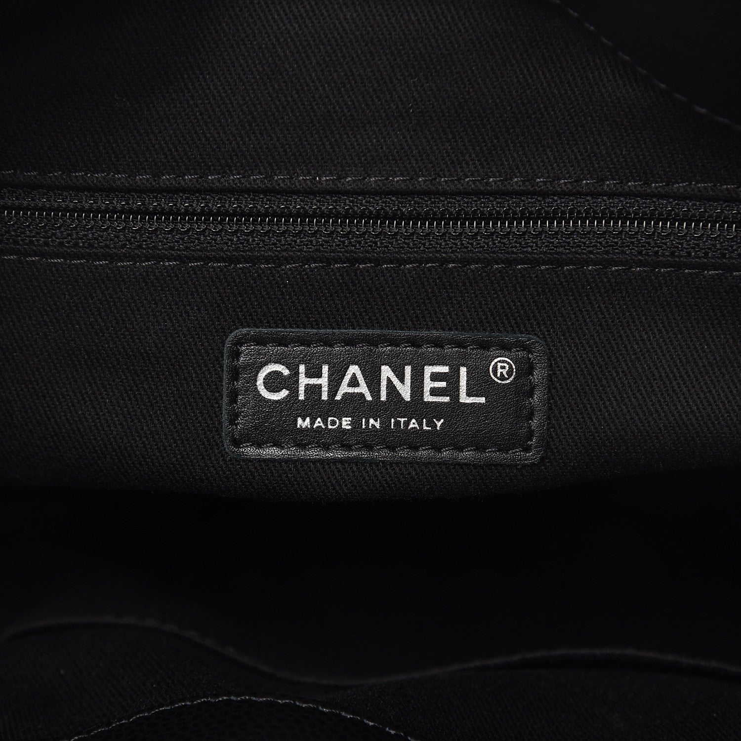 Chanel Caviar Quilted Timeless CC Soft Tote Black 6 of 10