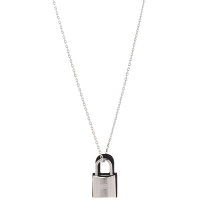 Hermes Swift O'Kelly Pendant Necklace Black 1 of 8