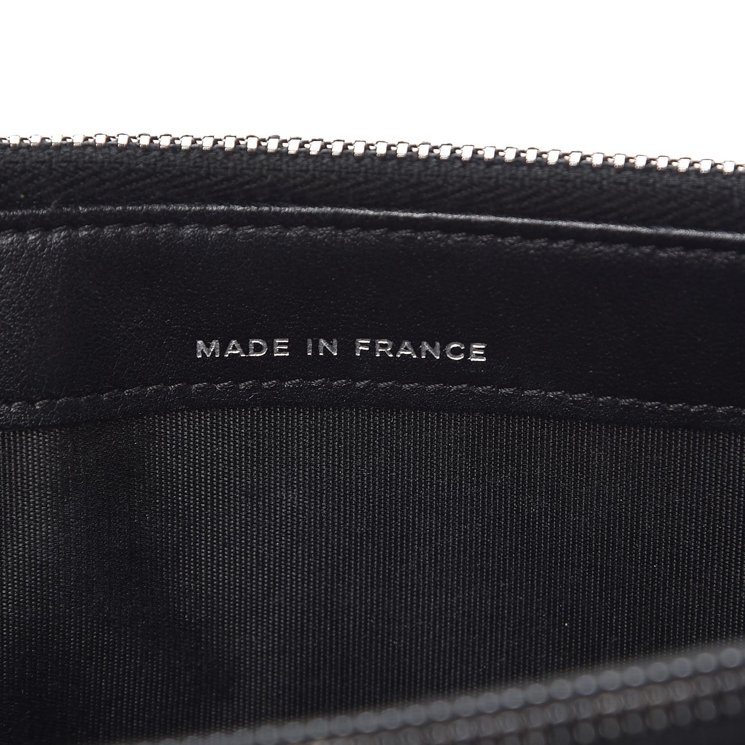 Chanel Caviar Quilted Small Boy Clutch With Chain Black 8 of 10