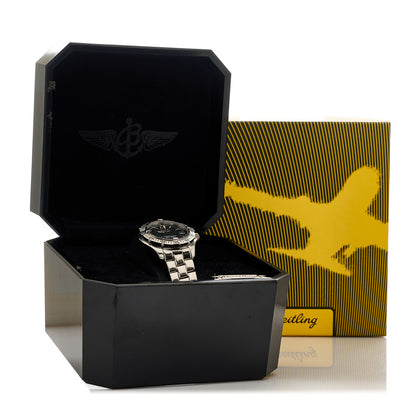 Breitling Stainless Steel 33mm Colt Oceane Quartz Watch Black A57350 5 of 5