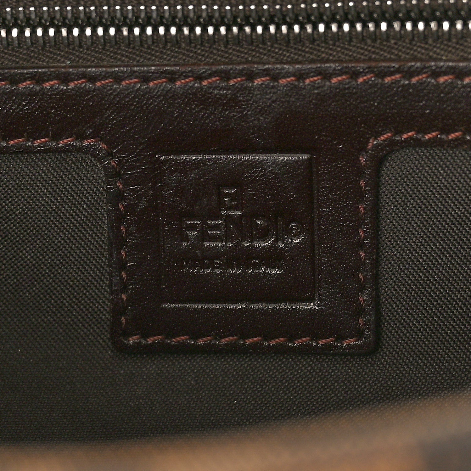 Fendi Zucca Baguette Tobacco 6 of 10