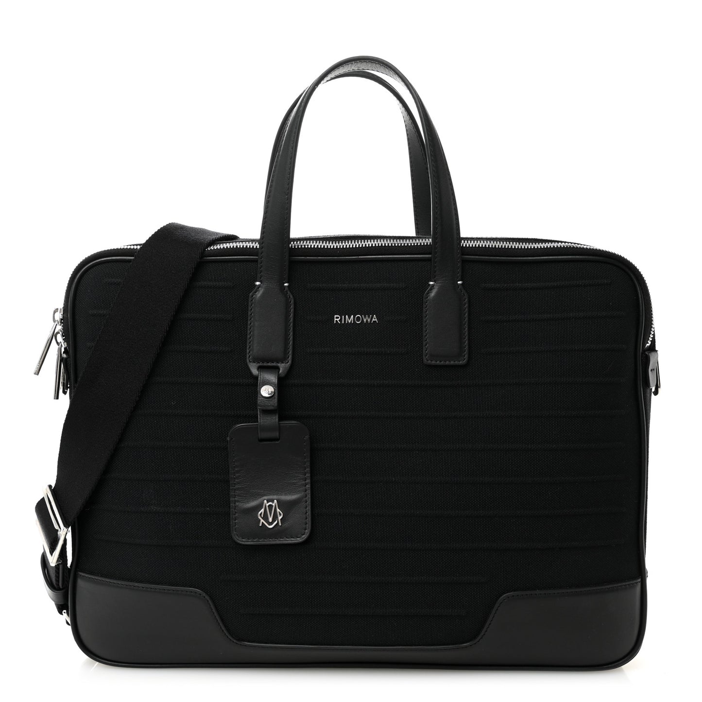 Canvas Never Still Briefcase Black