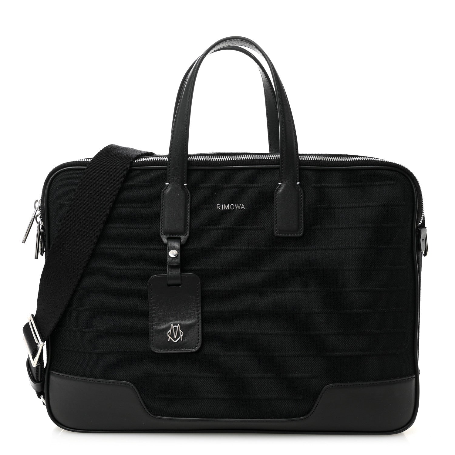 Rimowa Canvas Never Still Briefcase Black 1 of 10
