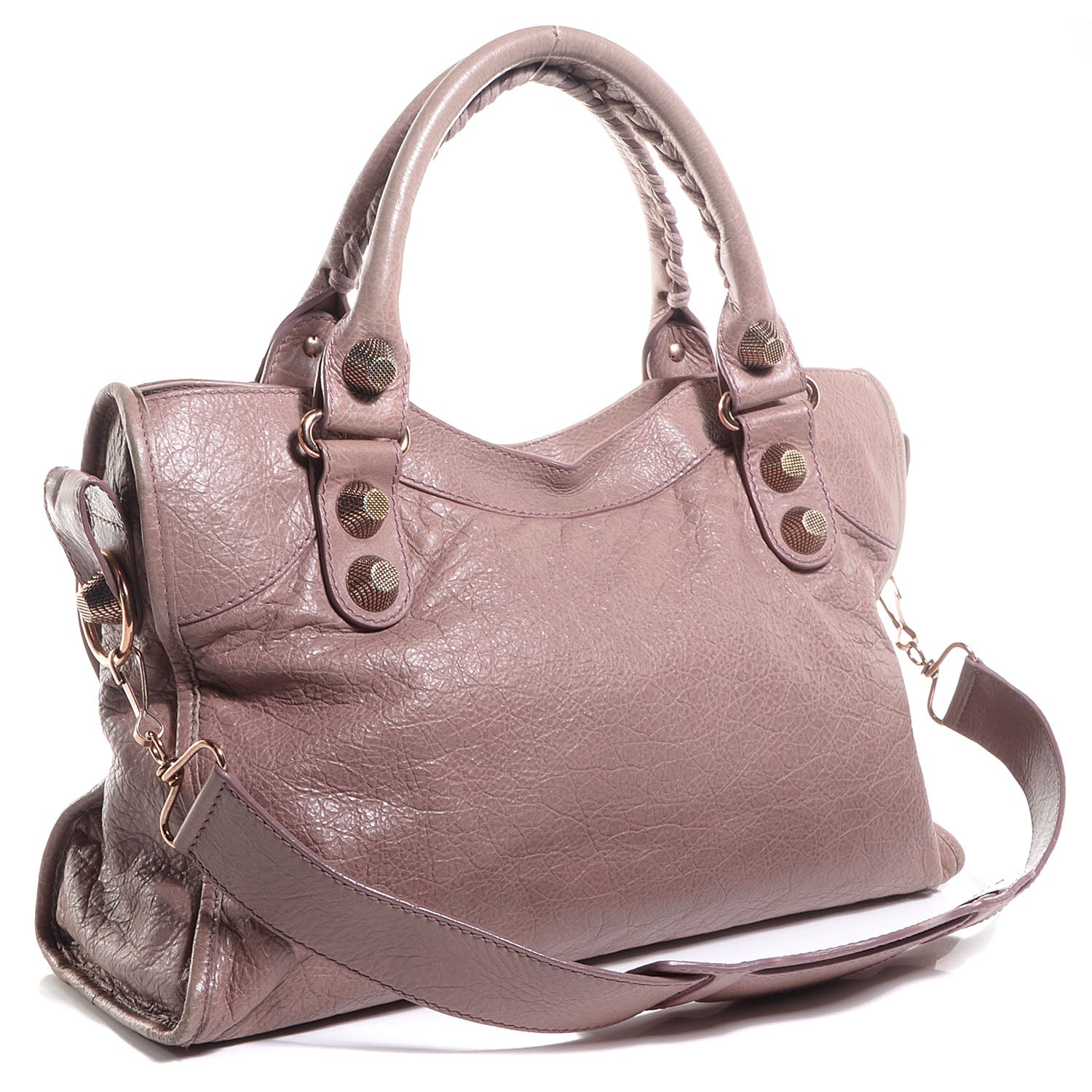 Balenciaga Agneau Giant 21 Rose Gold Hardware City Parme 3 of 12