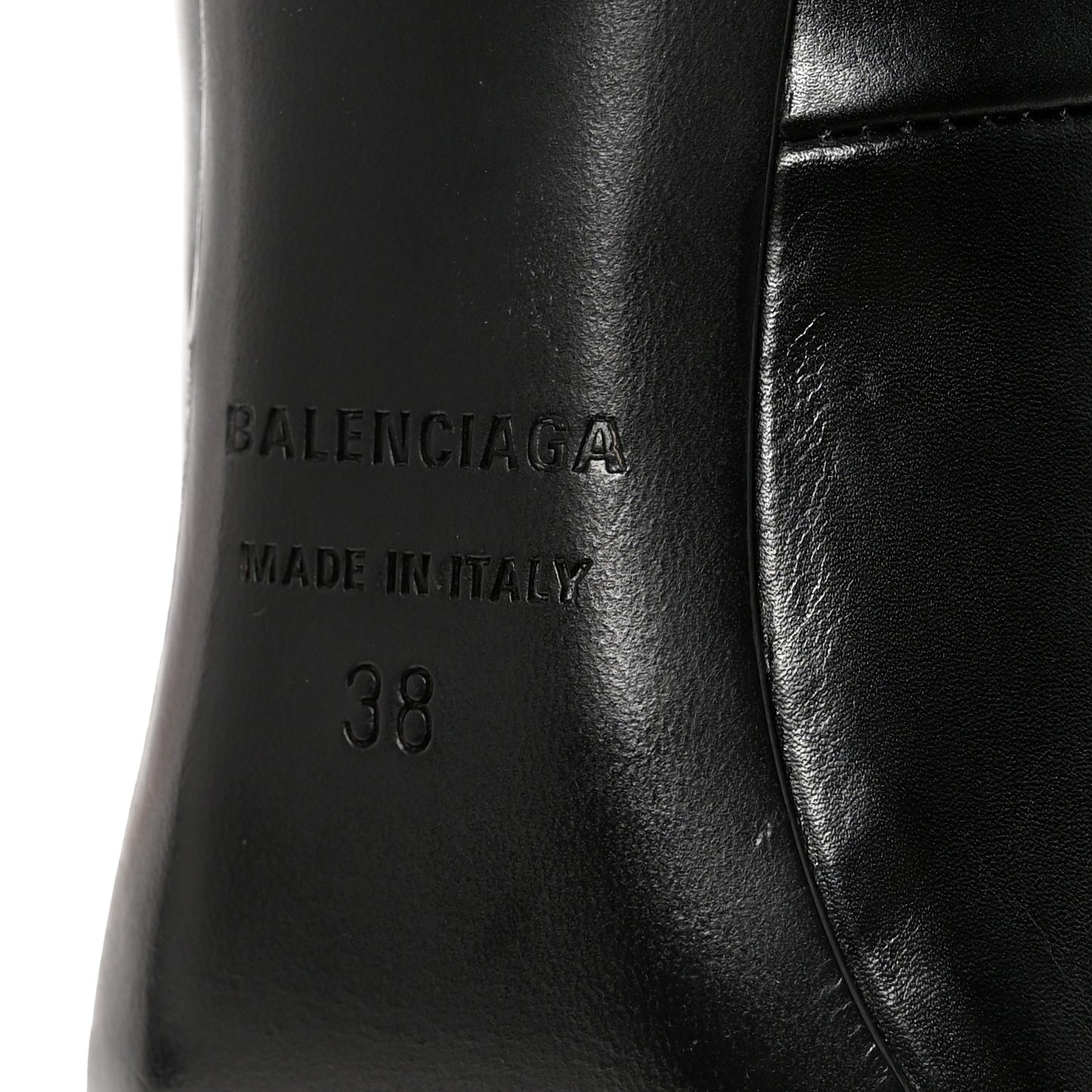 Distressed Calfskin Odeon 100mm Pumps 38 Black