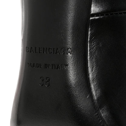 Balenciaga Distressed Calfskin Odeon 100mm Pumps 38 Black 7 of 10