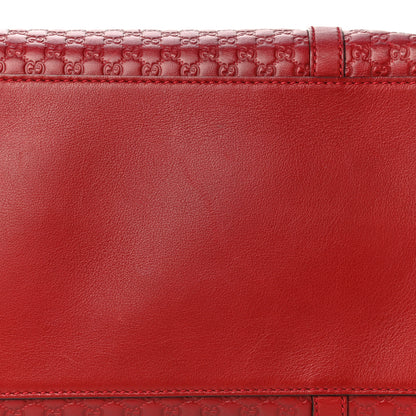 Gucci Soft Microguccissima Dome Satchel Red 17 of 18