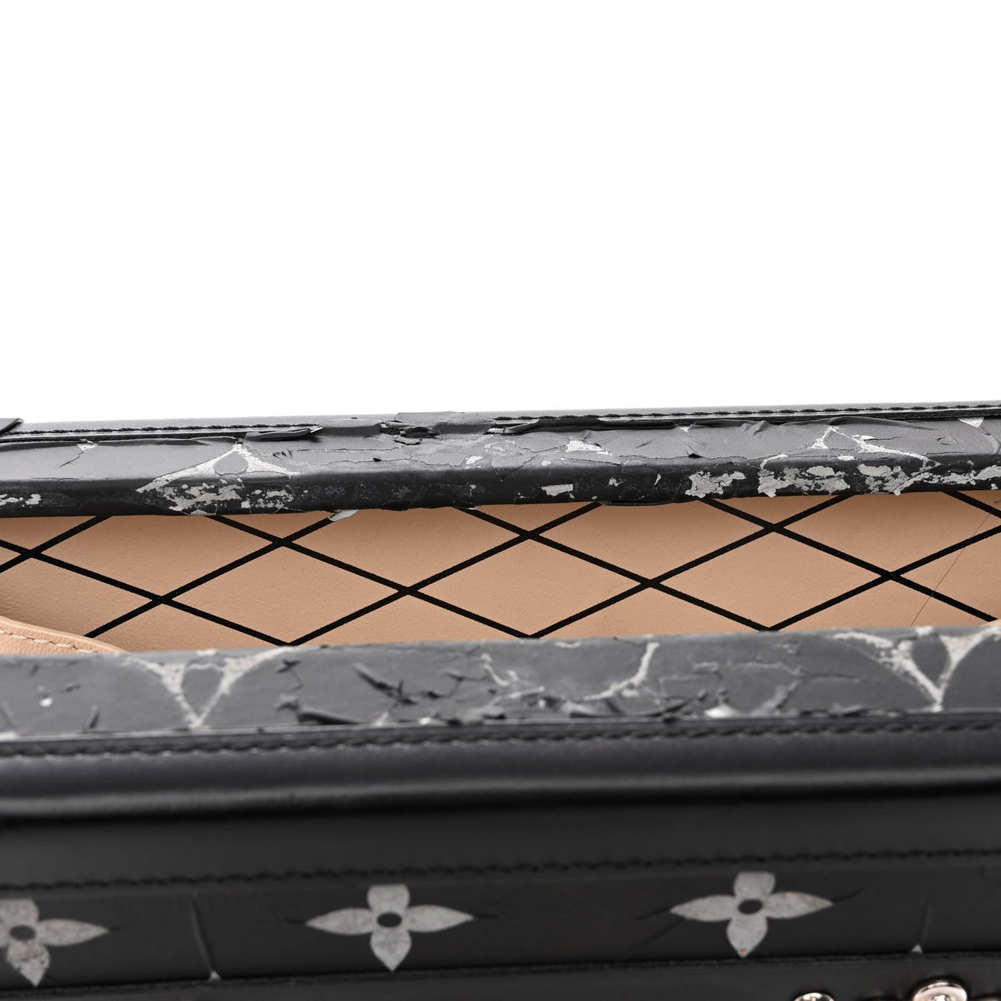 Reflective Petite Malle Black