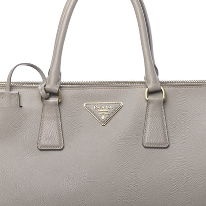 Prada Saffiano Large Galleria Double Zip Tote Pomice 15 of 23