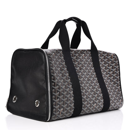 Goyard Goyardine Voltigeur Pet Carrier Black 3 of 9