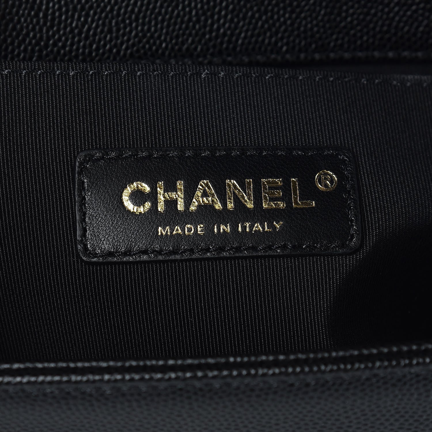 Chanel Caviar Quilted Medium Boy Flap Black 6 of 10