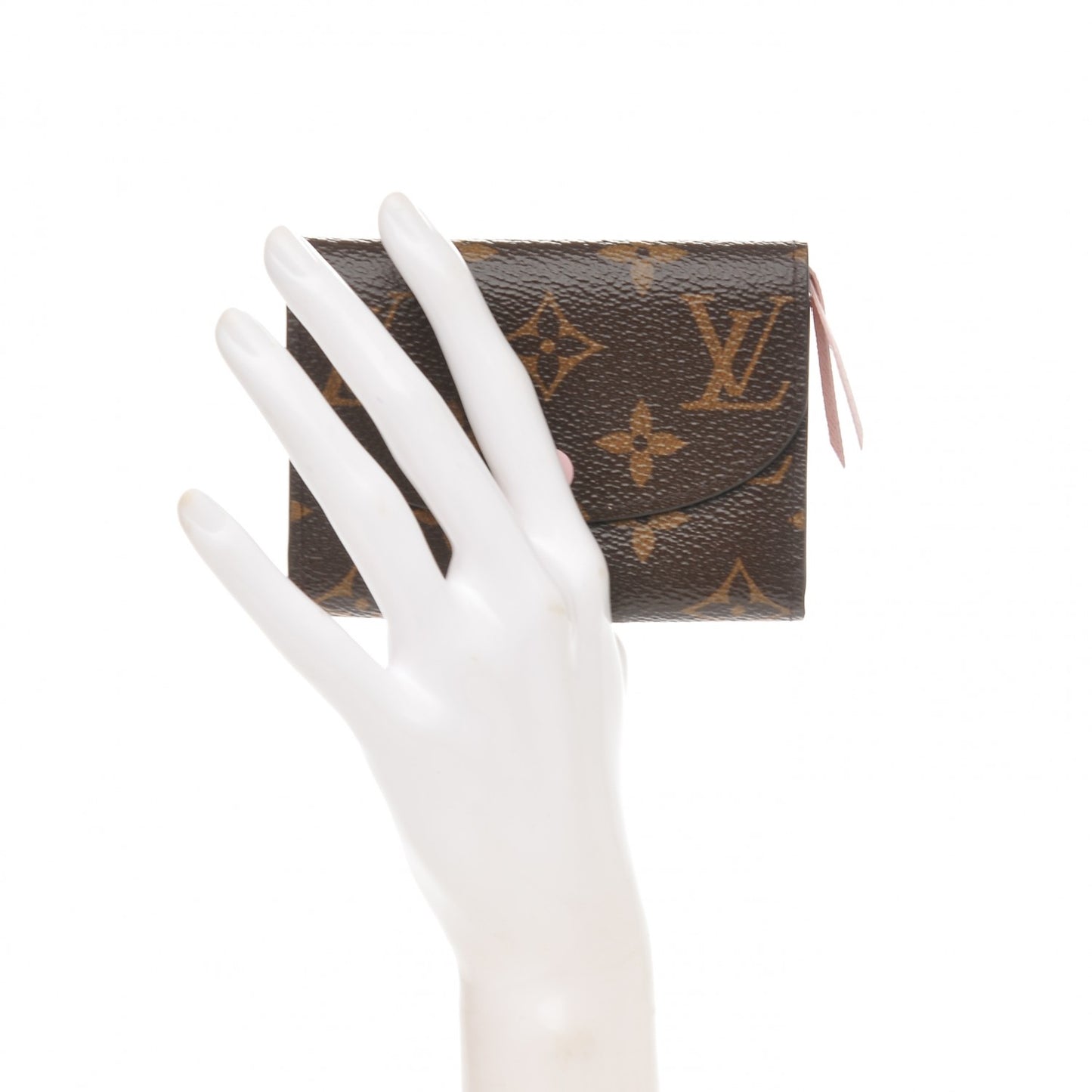 Monogram Rosalie Coin Purse Rose Ballerine