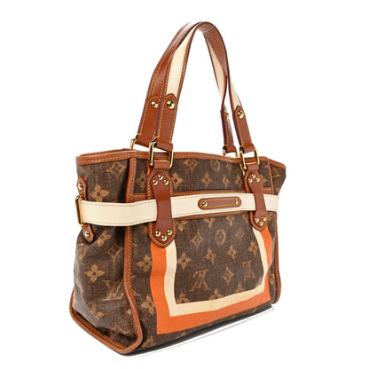 Louis Vuitton Monogram Rayures Tisse Sac PM 3 of 10