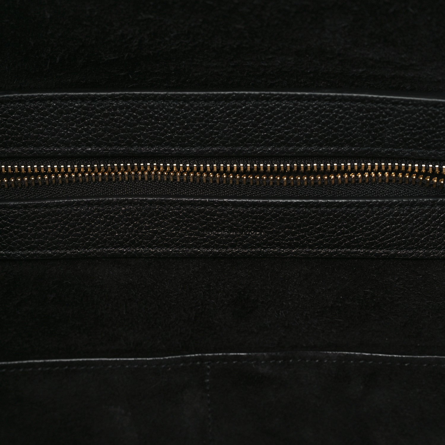 Celine Soft Grained Calfskin Medium Belt Cabas Phantom Black 6 of 13