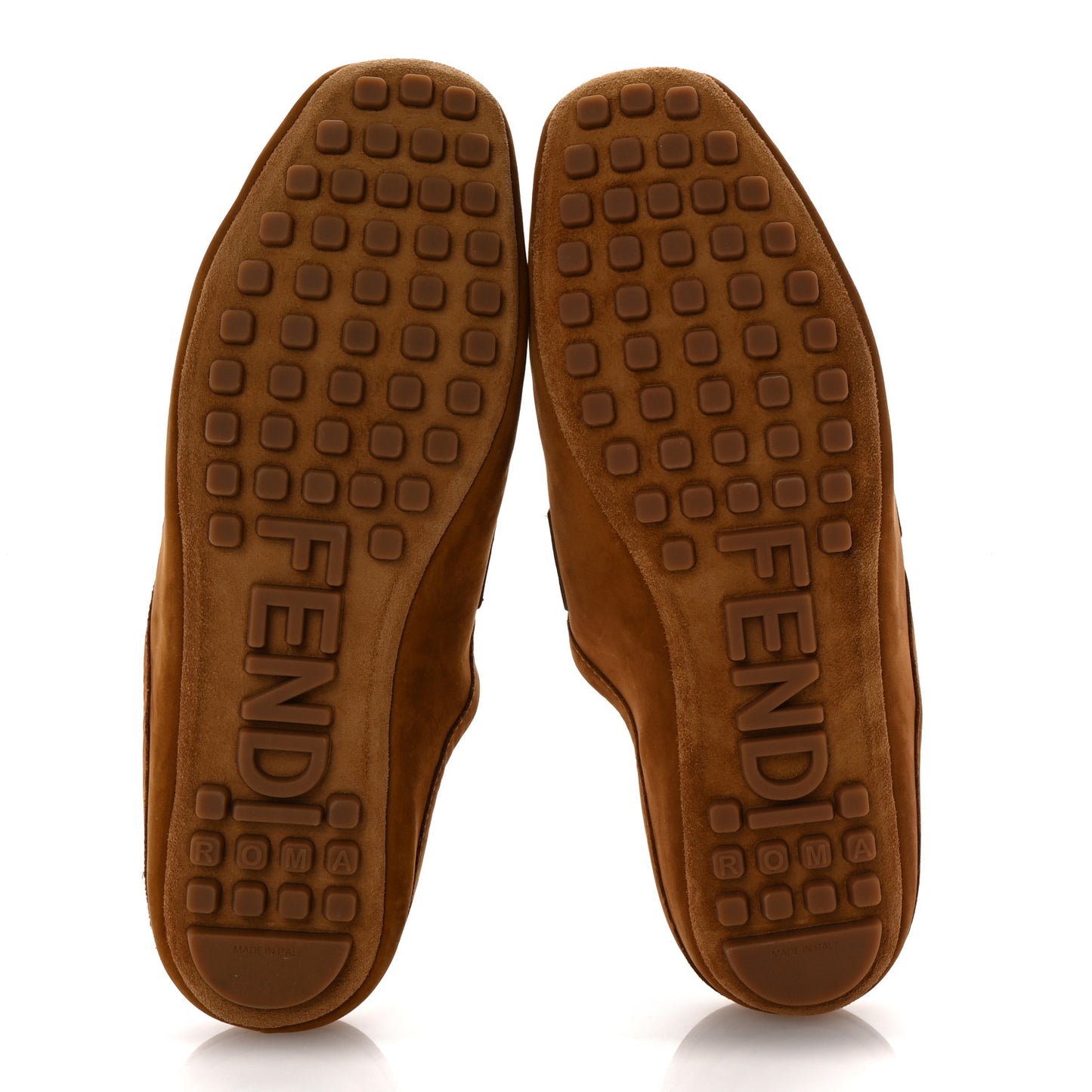 Suede Shearling Baguette Mules 38 Caramello Latte