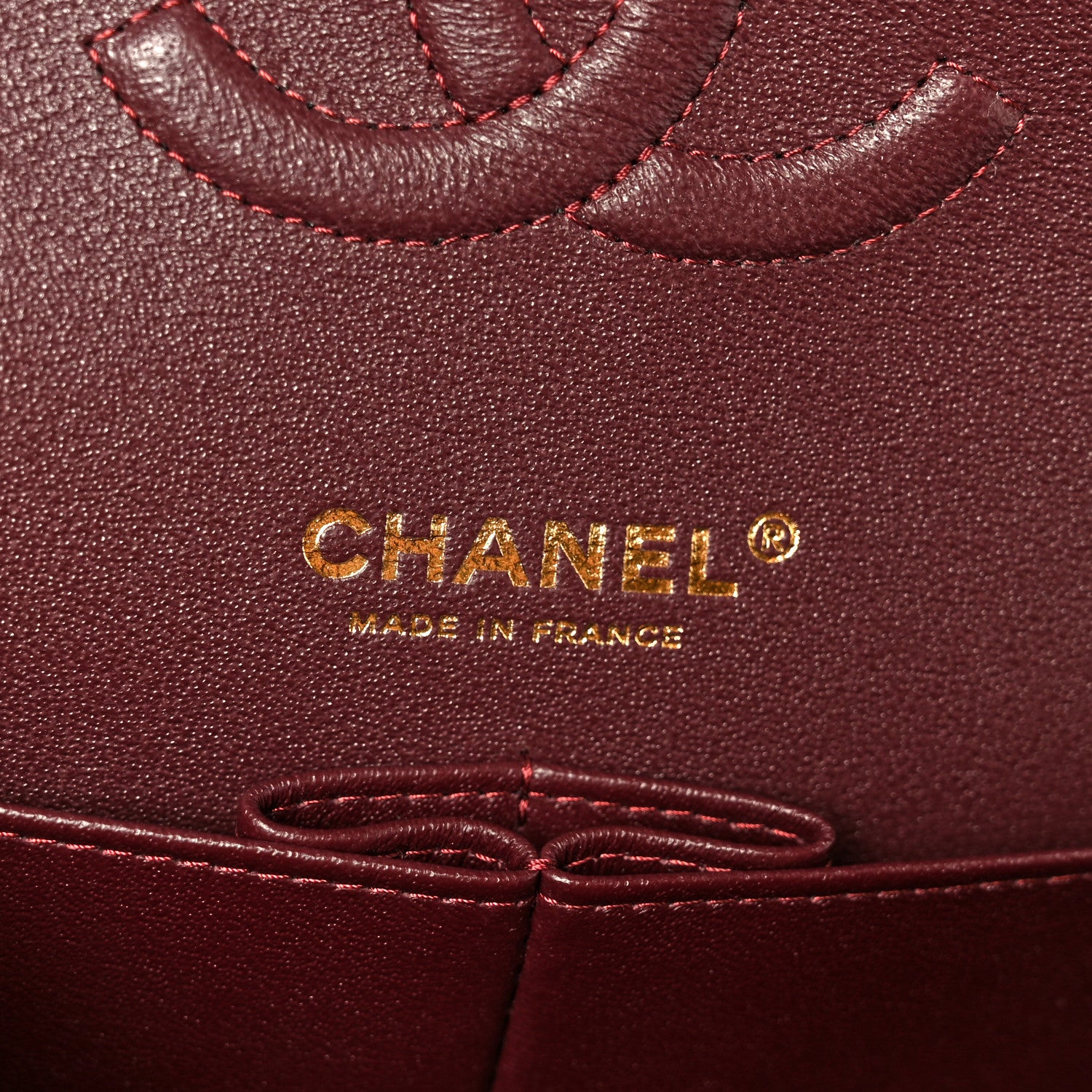 Chanel Lambskin Quilted Medium Double Flap Black 6 of 11