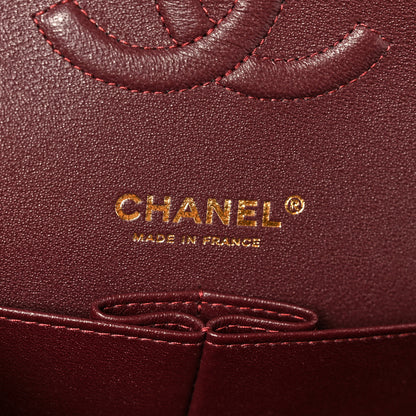 Chanel Lambskin Quilted Medium Double Flap Black 6 of 11