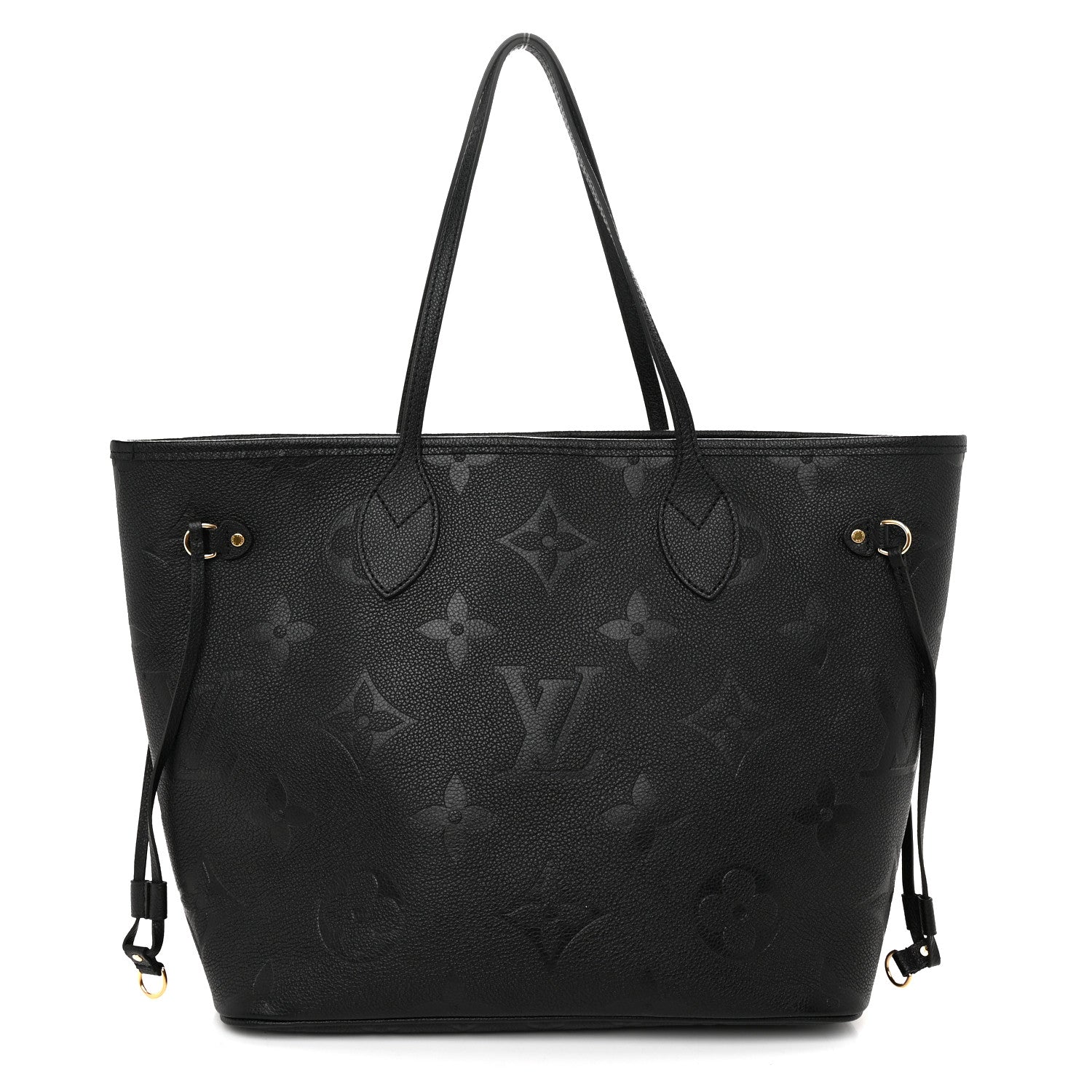 Louis Vuitton Empreinte Monogram Giant Neverfull MM Black 1 of 9