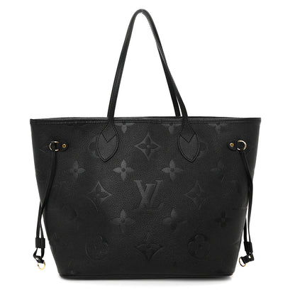 Louis Vuitton Empreinte Monogram Giant Neverfull MM Black 1 of 9
