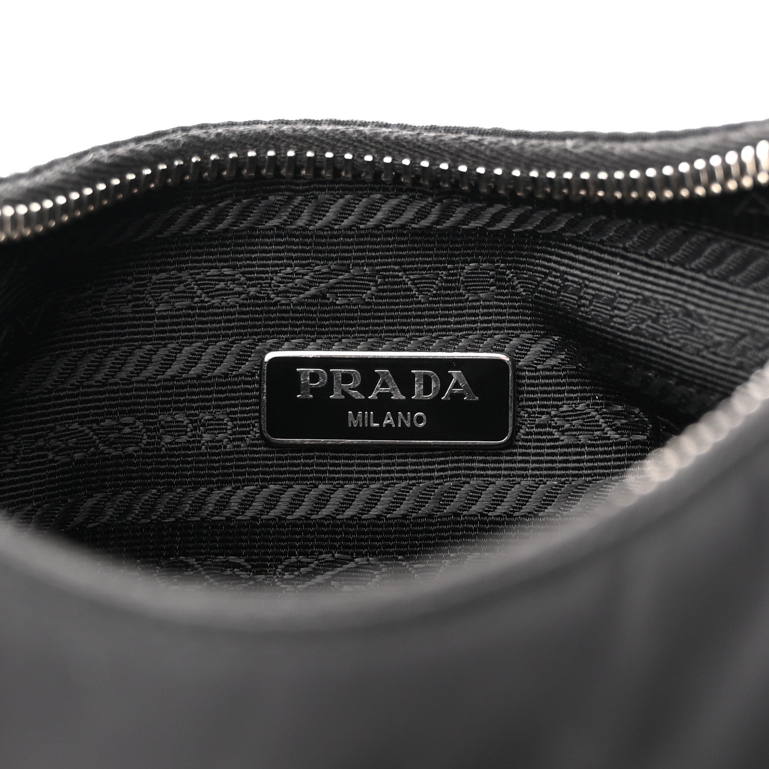 Prada Nylon Re-Edition 2005 Shoulder Bag Black 6 of 9