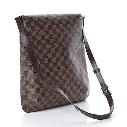 Louis Vuitton Damier Ebene Musette GM 3 of 9
