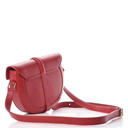 Celine Satinated Calfskin Besace Small 16 Red 3 of 16