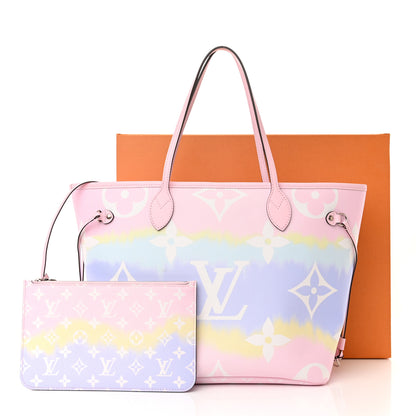 Louis Vuitton Monogram Escale Neverfull MM Pastel 17 of 17